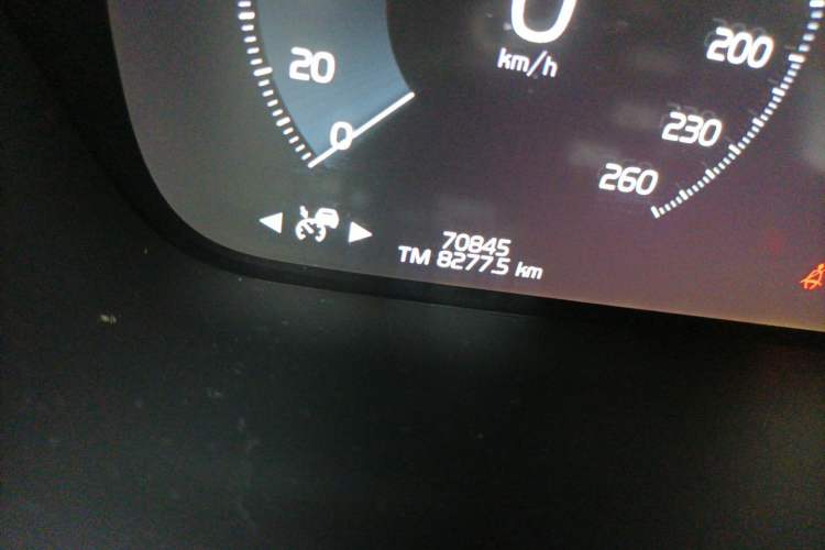 Used Volvo S90 2019 T5 Zhiyi Edition Odometer Close Up