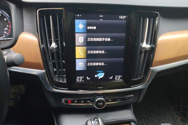 Used Volvo S90 2019 T5 Zhiyuan Edition Audio And AC Panel
