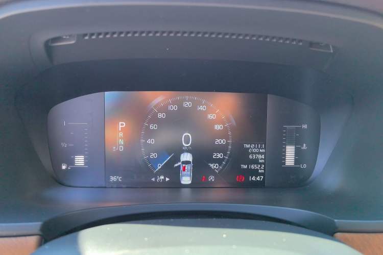 Used Volvo S90 2019 T5 Zhiyi Edition Odometer Close Up