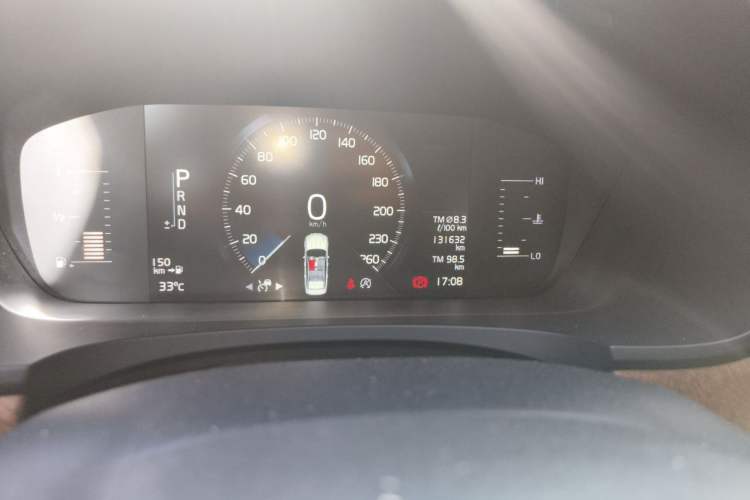 Used Volvo S90 2019 T5 Zhiyi Edition Odometer Close Up