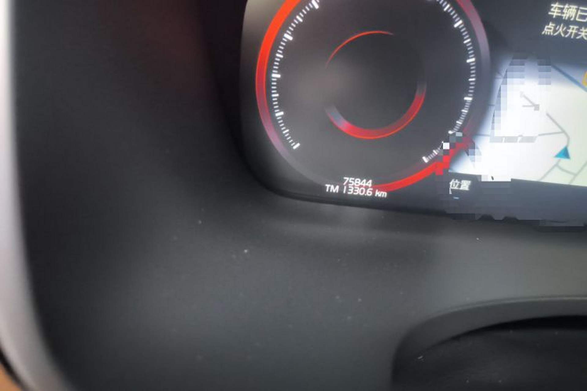 Used Volvo S90 2019 T5 Zhiyuan Edition Odometer Close Up