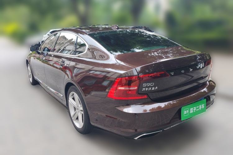 Used Volvo S90 2019 T5 Zhiyuan Edition Rear Left 45 Deg