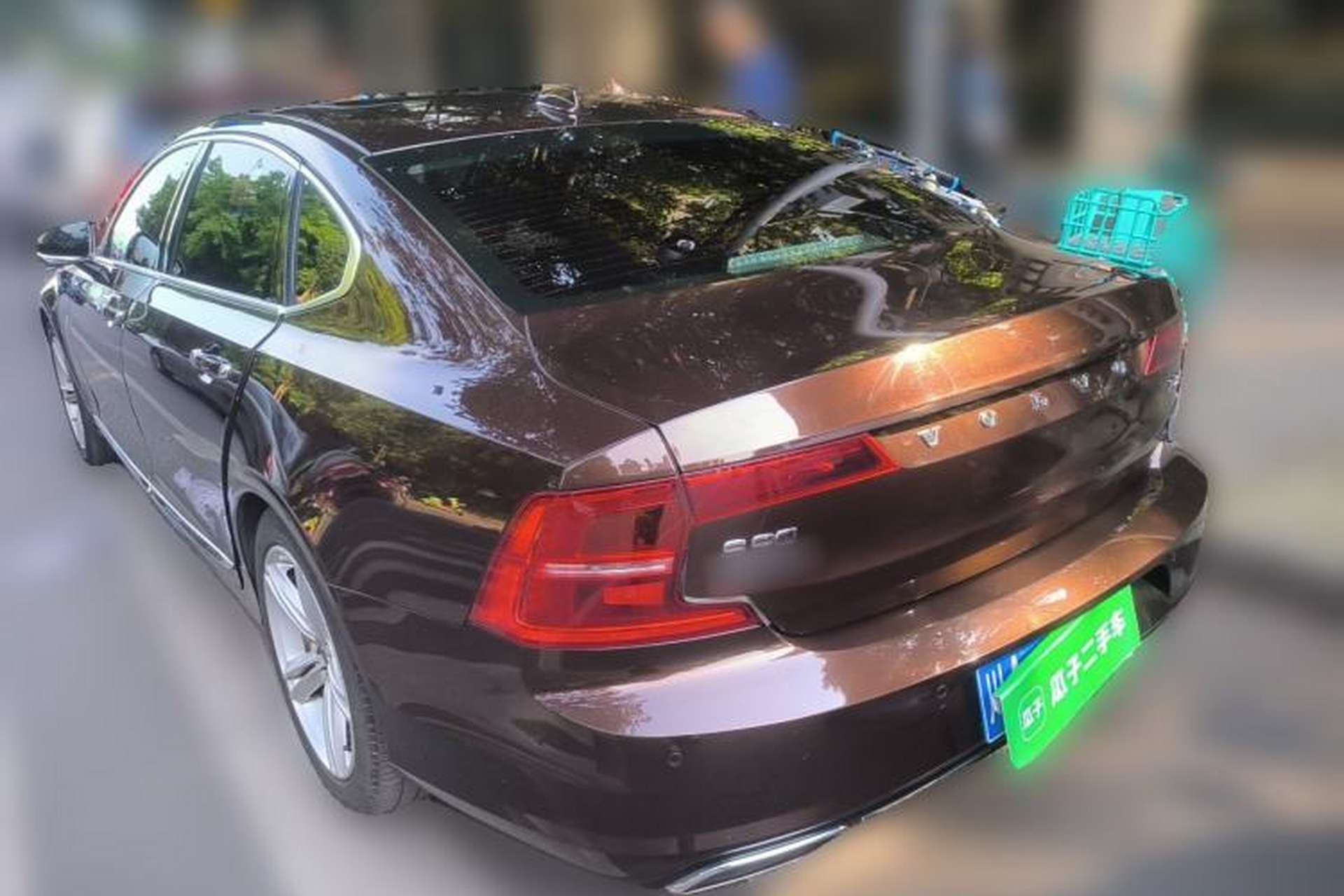 Used Volvo S90 2019 T5 Zhiyuan Edition Rear Left 45 Deg