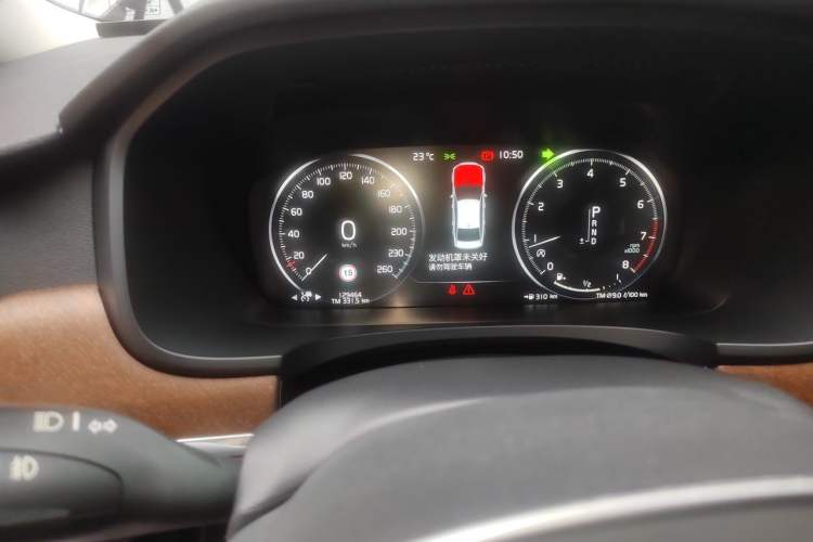 Used Volvo S90 2019 T5 Zhiyuan Edition Odometer Close Up