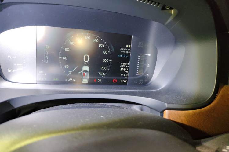 Used Volvo S90 2019 T5 Zhiyi Edition Odometer Close Up