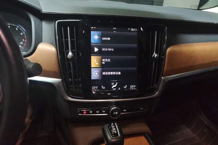 Used Volvo S90 2020 T5 Zhiyuan Luxury Edition Audio And AC Panel