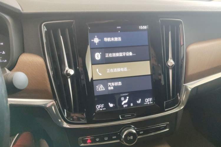 Used Volvo S90 2020 T5 Zhiyi Luxury Edition Audio And AC Panel