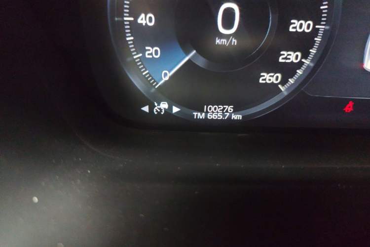 Used Volvo S90 2020 T5 Zhiyuan Luxury Edition Odometer Close Up