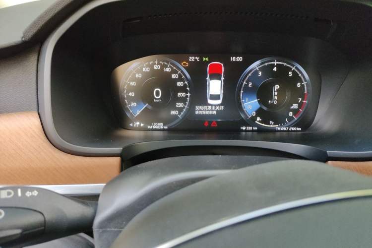 Used Volvo S90 2020 T5 Zhiyi Luxury Edition Odometer Close Up