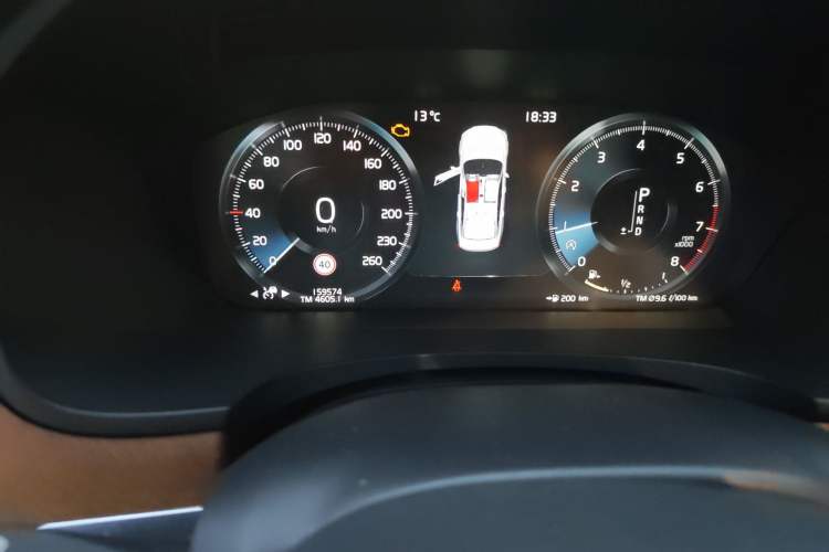 Used Volvo S90 2020 T5 Zhiyuan Luxury Edition Odometer Close Up