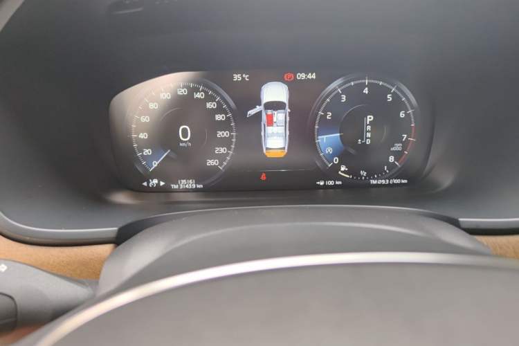 Used Volvo S90 2020 T5 Zhiyuan Luxury Edition Odometer Close Up