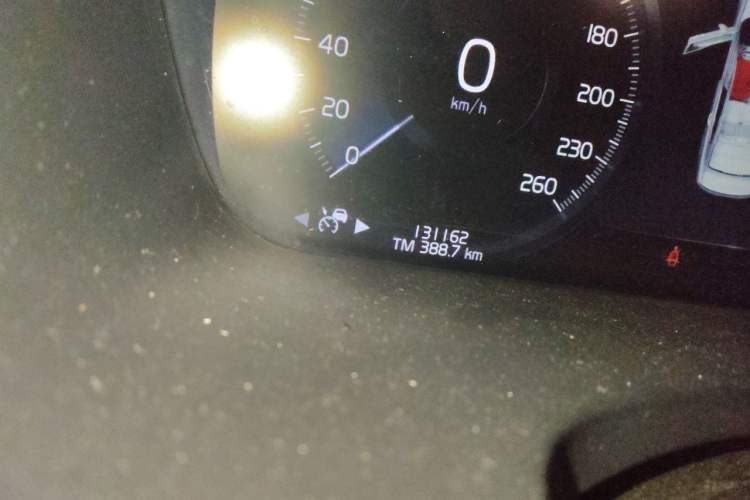 Used Volvo S90 2020 Facelifted T5 Zhiyi Luxury Edition Odometer Close Up