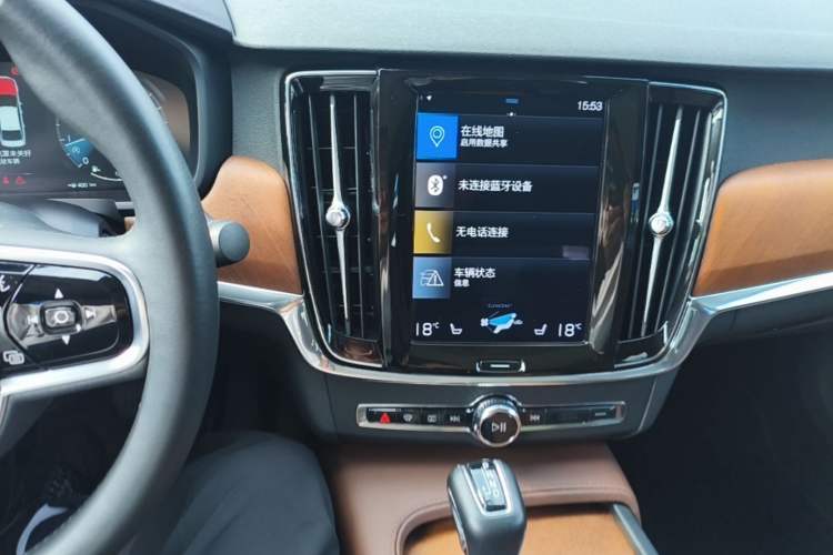 Used Volvo S90 2020 T5 Zhiyi Luxury Edition Audio And AC Panel