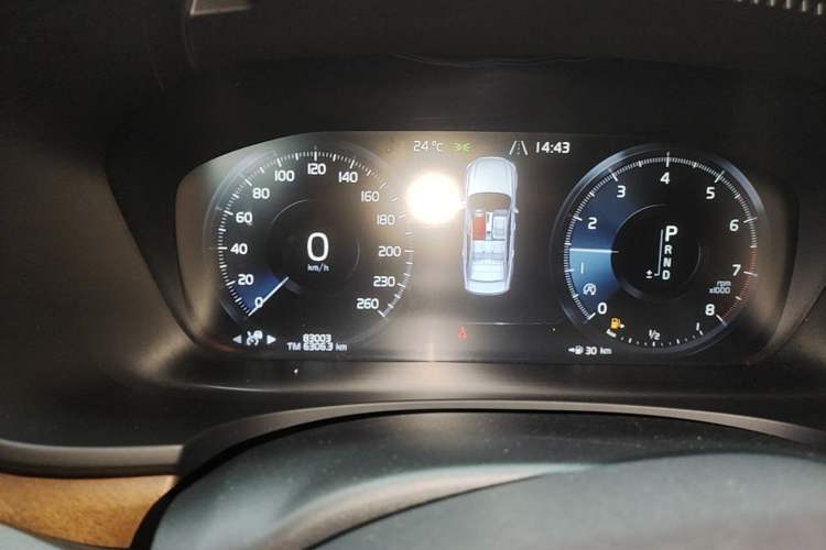 Used Volvo S90 2020 Facelifted T5 Zhiyi Luxury Edition Instrument Cluster