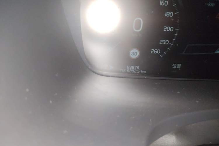 Used Volvo S90 2020 T5 Zhiyuan Luxury Edition Odometer Close Up