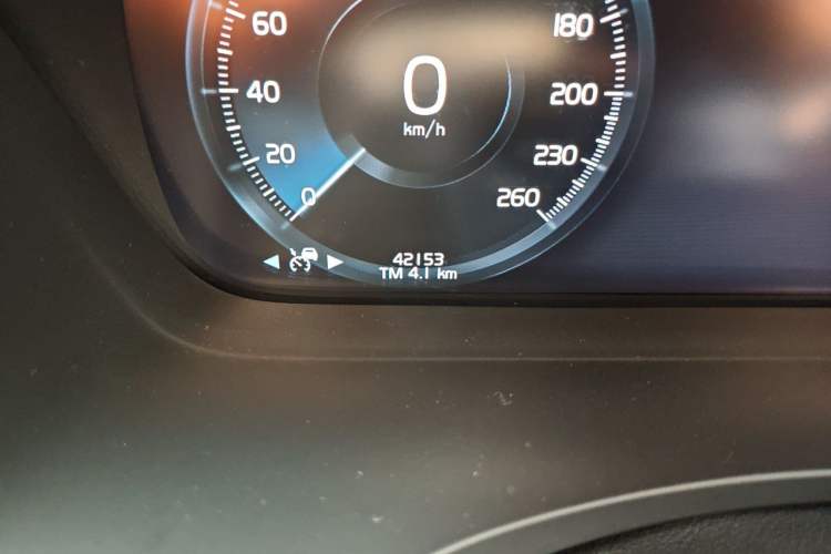Used Volvo S90 2020 Facelifted T5 Zhiyi Luxury Edition Odometer Close Up