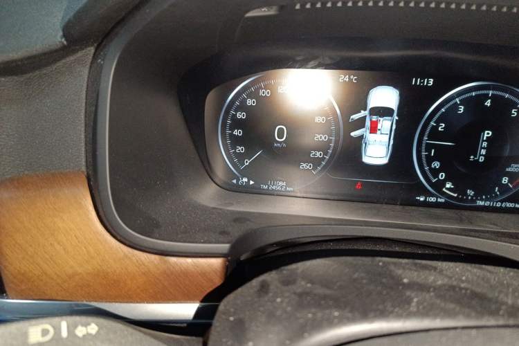 Used Volvo S90 2020 Facelifted T5 Zhiyi Luxury Edition Odometer Close Up