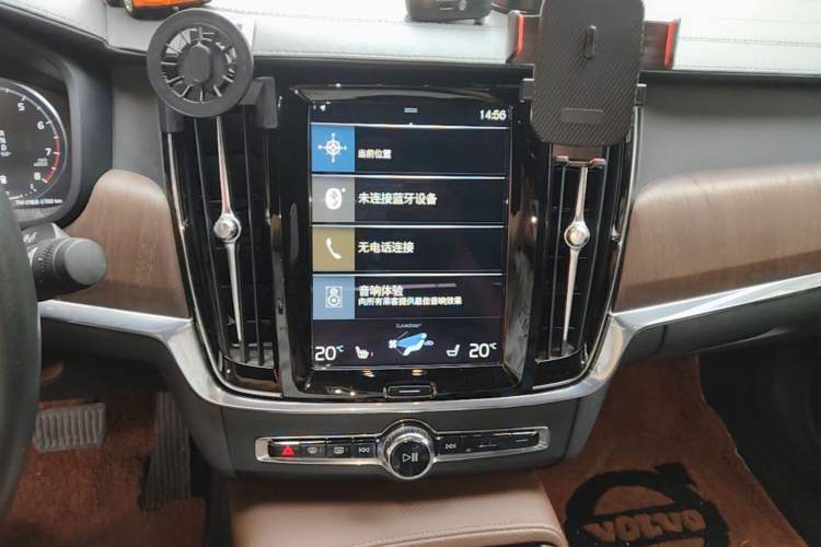 Used Volvo S90 2021 B5 Zhiyuan Luxury Edition Audio And AC Panel