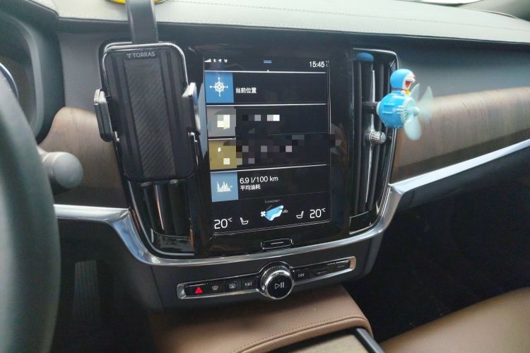 Used Volvo S90 2021 B5 Zhiyuan Luxury Edition Audio And AC Panel