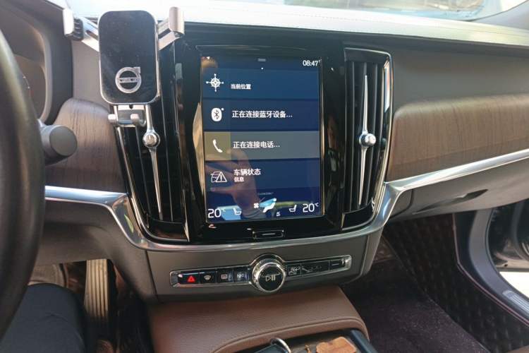 Used Volvo S90 2021 B5 Zhiyuan Luxury Edition Audio And AC Panel