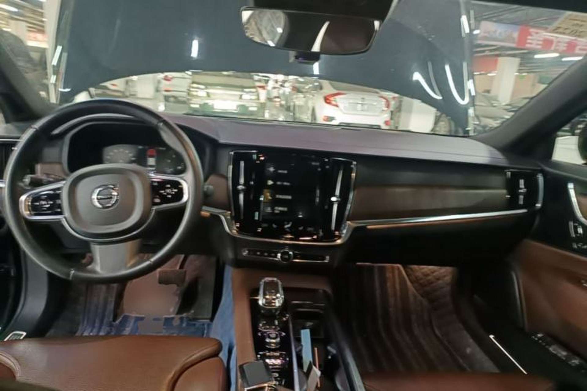 Used Volvo S90 2021 B5 Zhiyuan Luxury Edition Center Console
