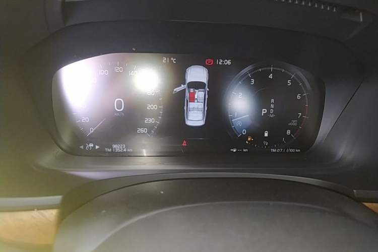 Used Volvo S90 2021 B5 Zhiyi Luxury Edition Instrument Cluster