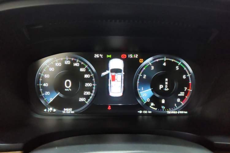 Used Volvo S90 2021 B5 Zhiyi Luxury Edition Instrument Cluster