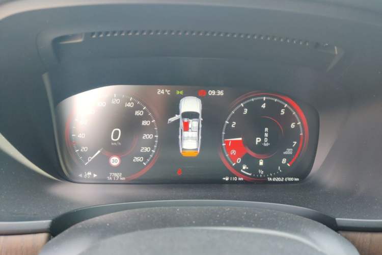 Used Volvo S90 2021 B5 Zhiyuan Luxury Edition Instrument Cluster