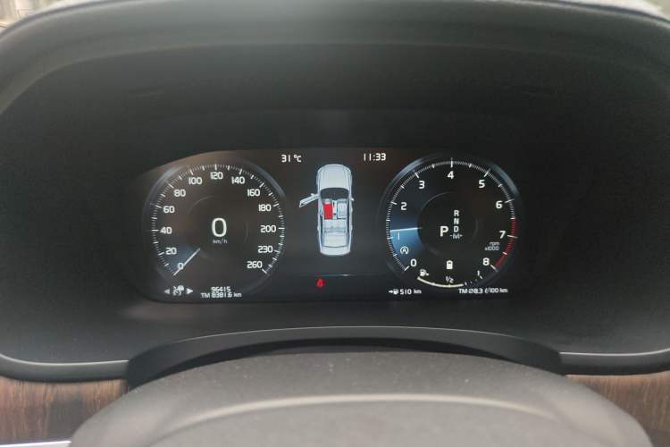 Used Volvo S90 2021 B5 Zhiyuan Luxury Edition Instrument Cluster