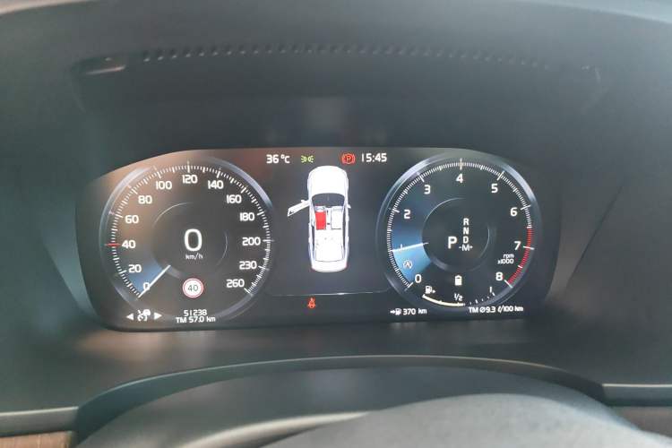 Used Volvo S90 2021 B5 Zhiyuan Luxury Edition Instrument Cluster