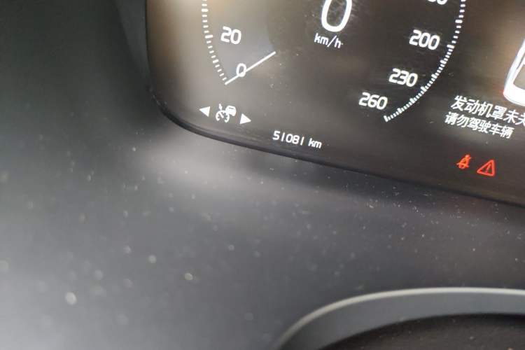 Used Volvo S90 2021 B5 Zhiyuan Luxury Edition Odometer Close Up