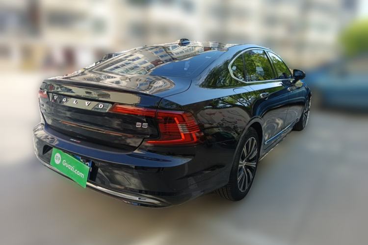 Used Volvo S90 2021 B5 Zhiyuan Luxury Edition Rear Right 45 Deg