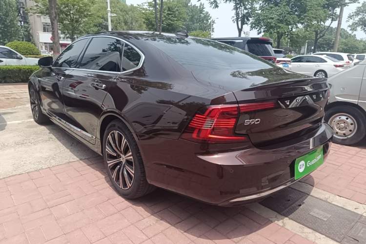 Used Volvo S90 2021 B5 Zhiyuan Luxury Edition Rear Left 45 Deg