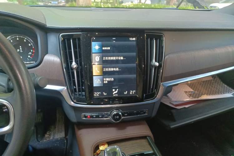 Used Volvo S90 2021 B5 Zhiyuan Luxury Edition Audio And AC Panel