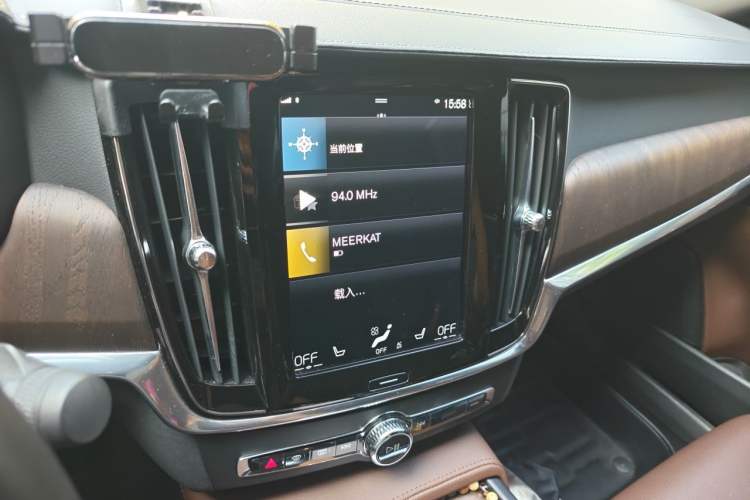 Used Volvo S90 2021 B5 Zhiyuan Luxury Edition Audio And AC Panel