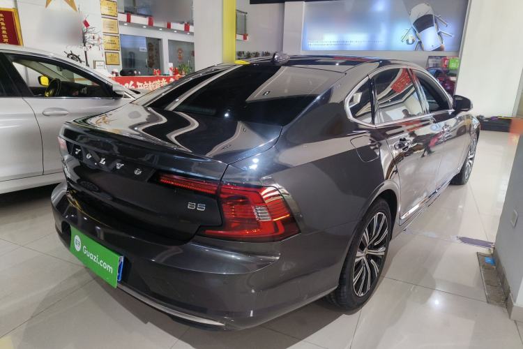 Used Volvo S90 2021 B5 Zhiyuan Luxury Edition Rear Right 45 Deg