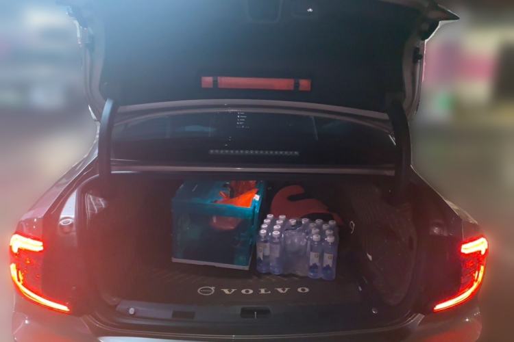Used Volvo S90 2021 B5 Zhiyuan Luxury Edition Trunk
