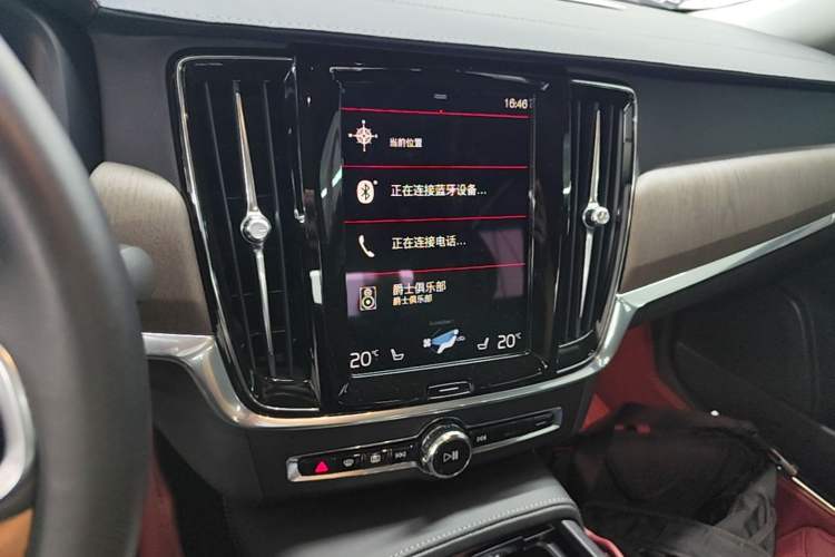 Used Volvo S90 2021 B5 Luxury Smart Edition Audio And AC Panel