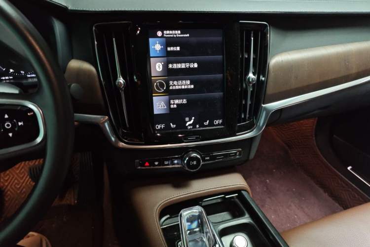 Used Volvo S90 2021 B5 Zhiyuan Luxury Edition Audio And AC Panel