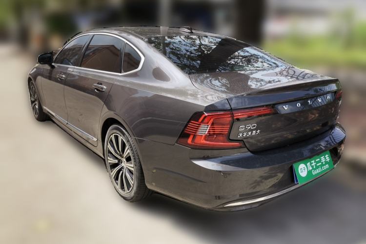 Used Volvo S90 2021 B5 Zhiyuan Luxury Edition Rear Left 45 Deg