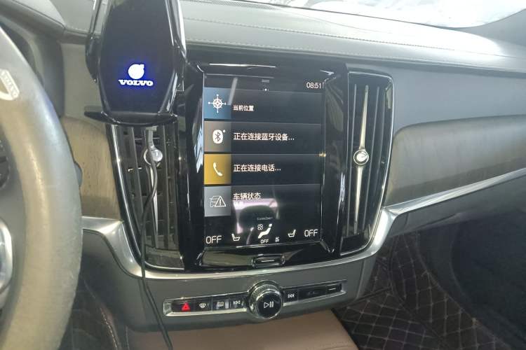 Used Volvo S90 2021 B5 Zhiyuan Luxury Edition Audio And AC Panel