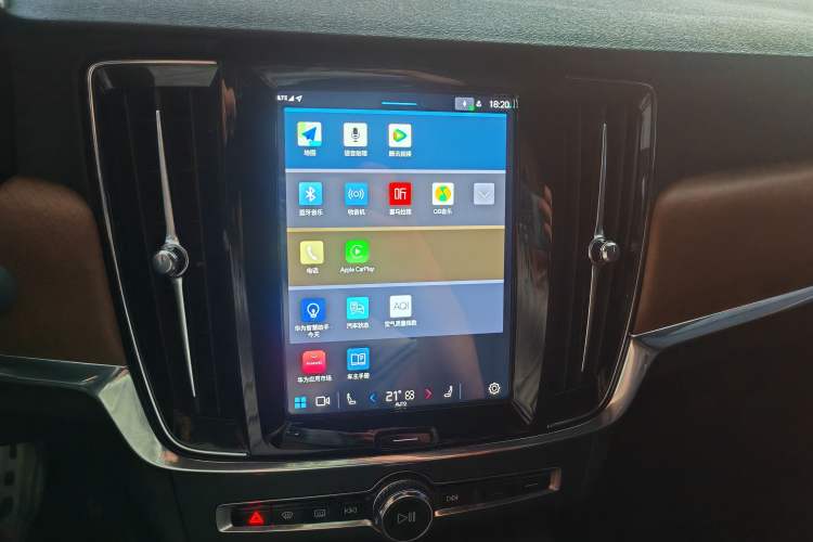 Used Volvo S90 2022 B5 Zhiyi Luxury Edition Audio And AC Panel