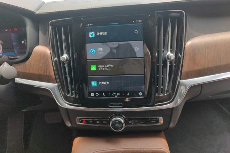 Used Volvo S90 2022 B5 Zhiyuan Luxury Edition Audio And AC Panel
