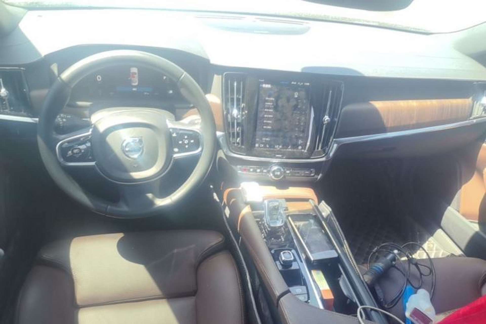 Used Volvo S90 2022 B5 Zhiyuan Luxury Edition Center Console