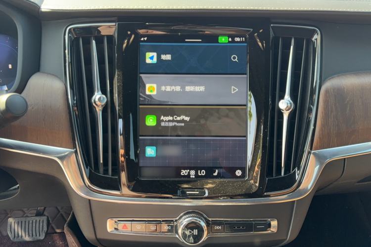 Used Volvo S90 2022 B5 Zhiyuan Luxury Edition Audio And AC Panel
