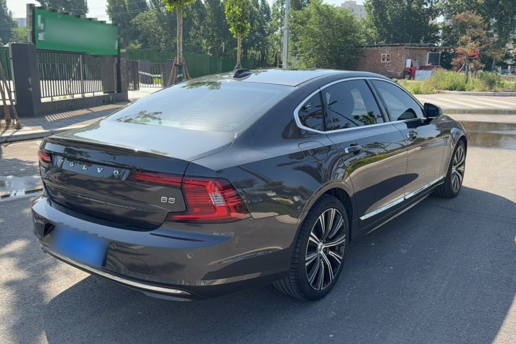 Used Volvo S90 2022 B5 Zhiyuan Luxury Edition Rear Right 45 Deg