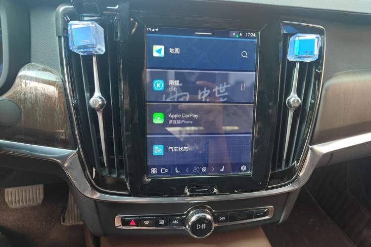 Used Volvo S90 2022 B5 Zhiyuan Luxury Edition Audio And AC Panel