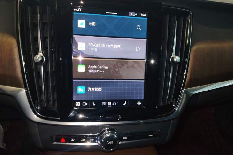 Used Volvo S90 2023 B5 Zhiyuan Luxury Edition Audio And AC Panel