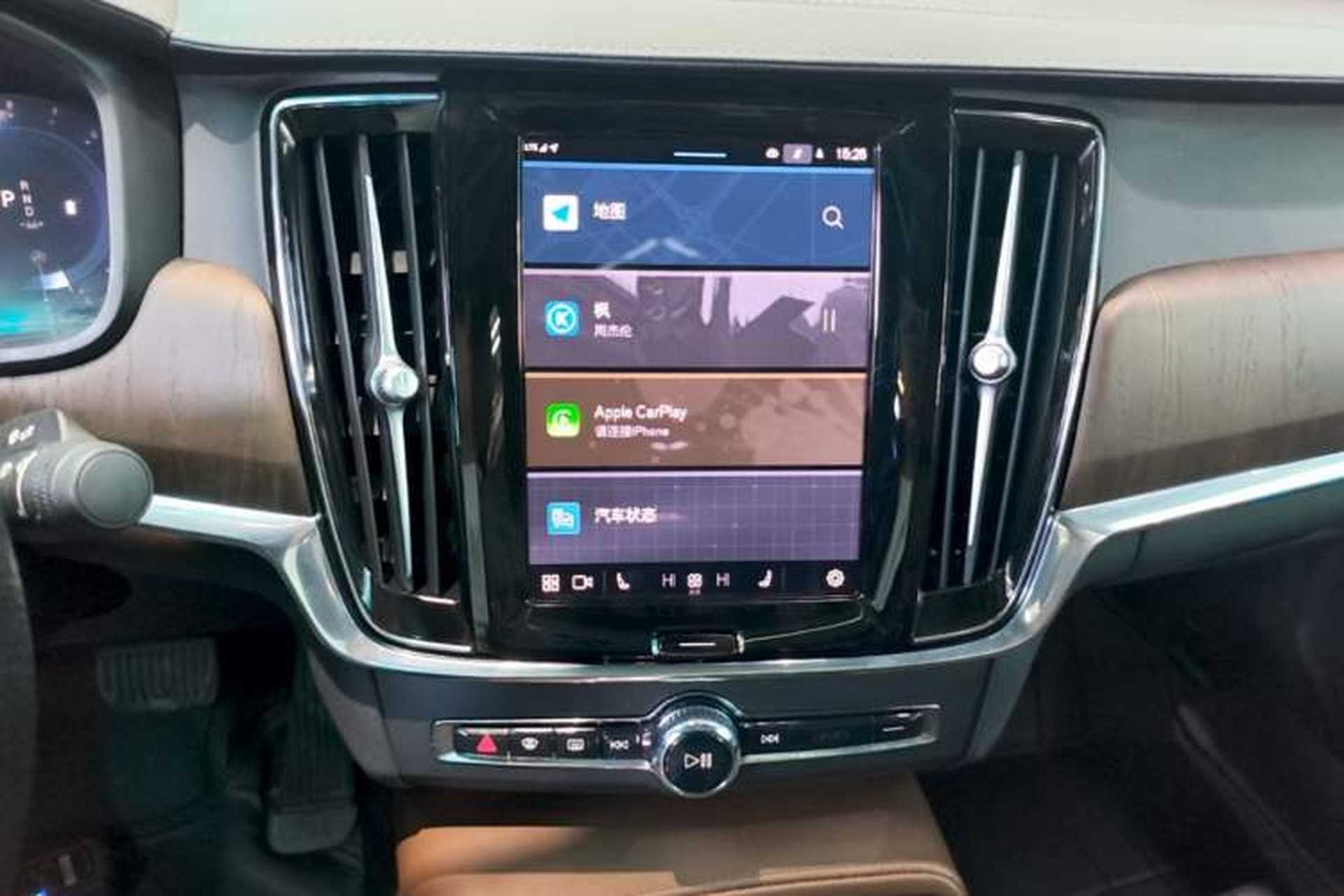 Used Volvo S90 2023 B5 Zhiyuan Luxury Edition Audio And AC Panel