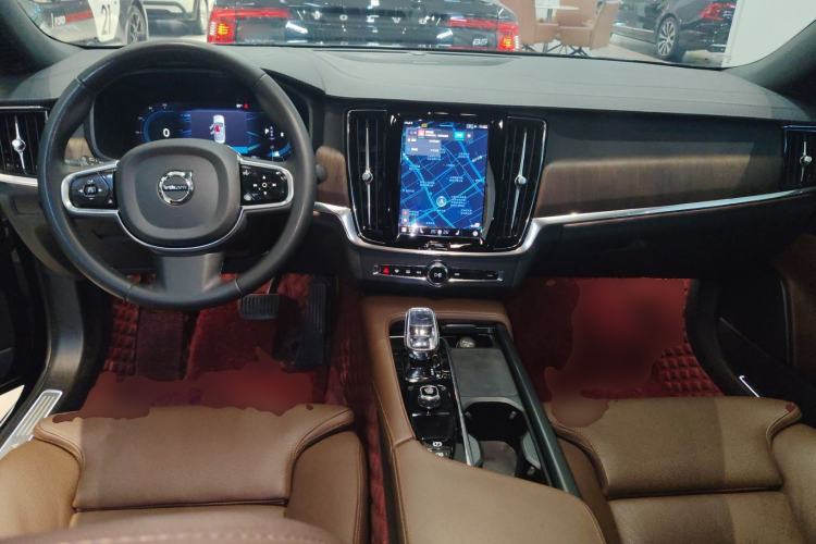 Used Volvo S90 2023 B5 Zhiyuan Luxury Edition Center Console
